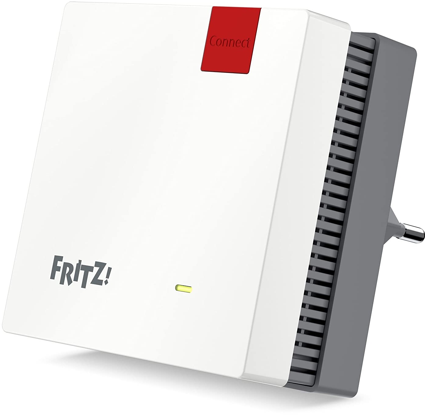 AVM FRITZ!Repeater 1200 International, WLAN Mesh Repeater N+AC, Dual Band, bis zu 866 MBit/s (5 GHz) & bis zu 400 MBit/s (2,4 GHz), WLAN-Access Point, WPS, internationale Version, weiß
