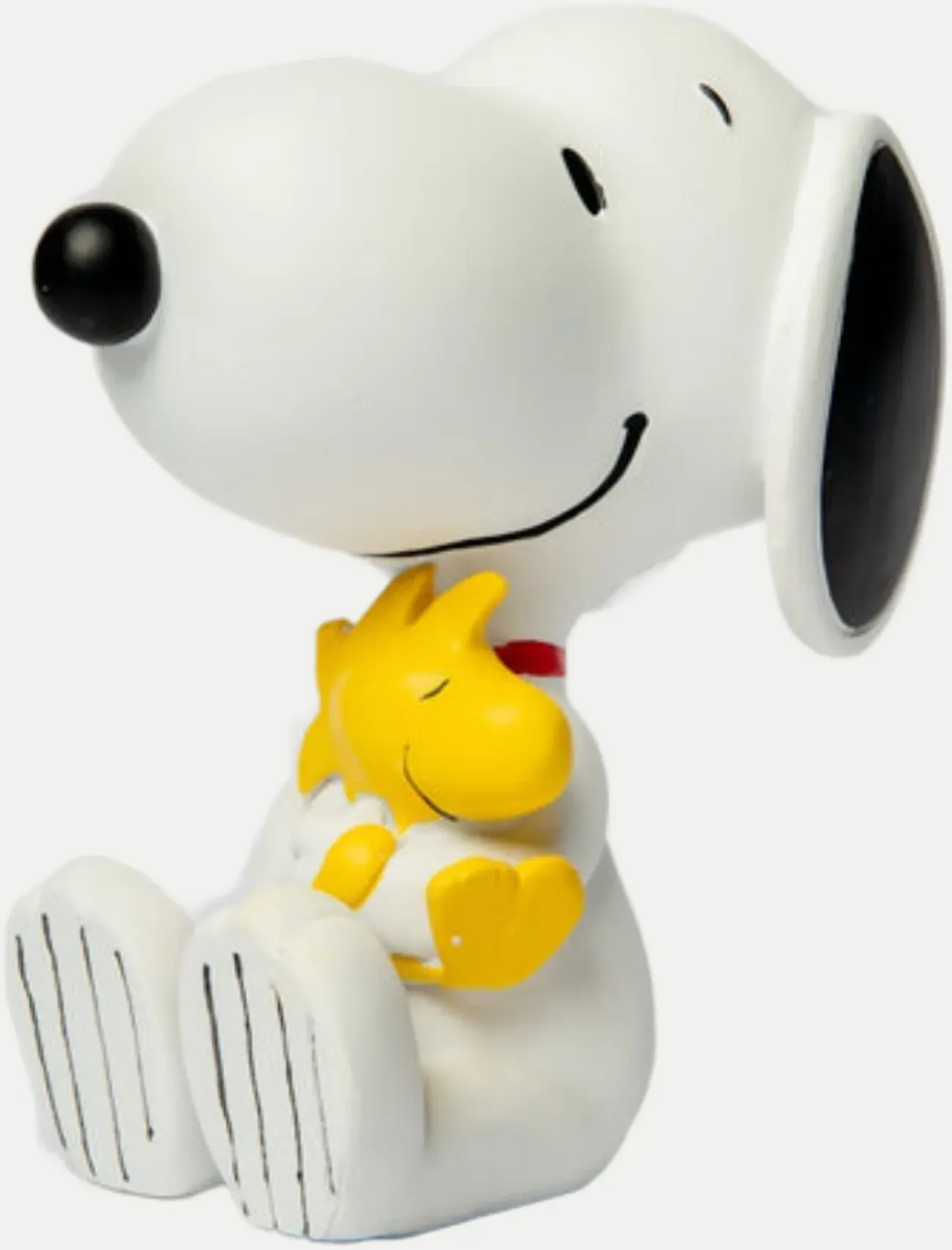 Statue Snoopy Woodstock Weiß