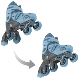 GLOBBER Learning Skates 2in1 blau