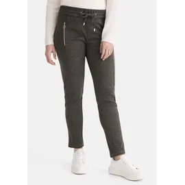 Stooker Berlin Print Tapered Hosen Braun 36