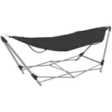 vidaXL Hängematte 241,0 cm Schwarz