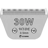 30W breite,abnehmbare Klingen für die Fellpflege von Haustieren,kompatibel mit den Schermaschinen Heiniger/Moser Max45/Andis/Oster A5,Schnittlänge 1/50 Zoll (0,5 mm)