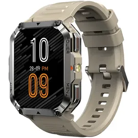 Blackview W70 Pro BT 2,01 Zoll Kunststoffgehäuse Grau Sportarmband Beige One Size