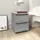 vidaXL Nachtschrank 2 Stk. 30 x 30 x 40 cm Grau Sonoma