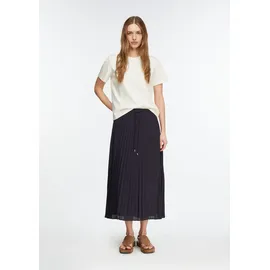 Comma, Faltenrock Damen Blau 44