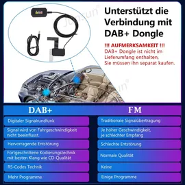 junsun Android Autoradio 4+64GB für VW Golf 7/Passat/Tiguan/Jetta/Polo/Beetle