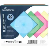 MediaRange CD-Soft-Slimcase color 20er-Pack