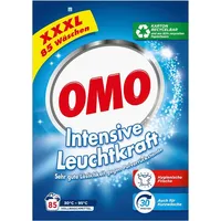 OMO Vollwaschmittel Pulver XXXL mit  Intensive Leuchtkraft 85 WL 5,1 kg Packung