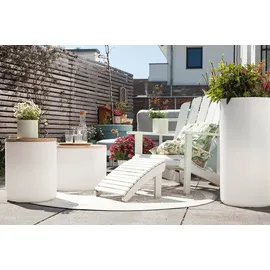 8 seasons DESIGN Shining Elegant Pot S 39 x 39 cm Weiß