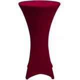 Beautissu Stehtischhusse Bordeaux Ø 60-65 cm