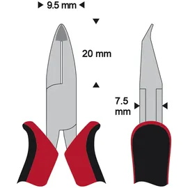 WETEC PRO Seitenschneider Mini-Schrägvornschneider 0,6 mm