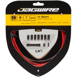 JAGWIRE Schaltzugset Sport 1x | Road & Mountain rot