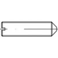 TOOLCRAFT Madenschraube M5 25 mm Stahl 200 Stück