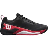 Wilson Rush Pro 4.5 Clay Tennisschuh, Black/Infrared/White, 41 1/3 EU
