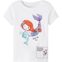 name it - T-Shirt Nmfzuzano mit Farbwechsel in bright white, Gr.92,