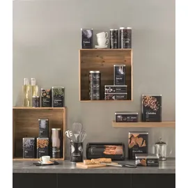 5five simply smart Mehldose 1kg metall "black edition" schwarz -