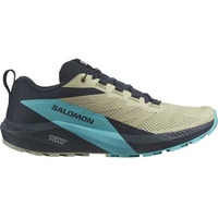 Salomon Sense Ride 5 Herren Traillaufschuhe-Türkis-10,5