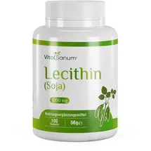 vitasanum Lecithin (Soja) Kapseln 100 St.