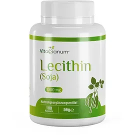 vitasanum Lecithin (Soja) Kapseln 100 St.