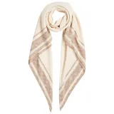 Tommy Hilfiger Tuch Elevated Chic Textile Square Scarf Sugarcane