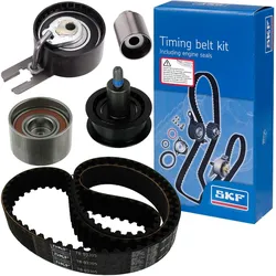 Skf Zahnriemen-satz + Spannrollen Für Hyundai Terracan Kia Carnival 2.9 Td Crdi: Zahnriemensatz Kia: 0k55112730a Kia: 0k55112740a Kia: 0k88r12205 Kia: