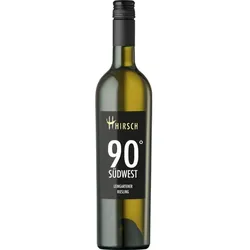 Hirsch 90° Südwest Leingartener Riesling Vegan Weißwein trocken 0,75 l | 2023