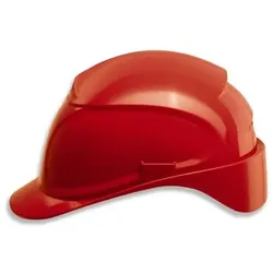 Schutzhelm airwing B mit Lüftung, rot - rot