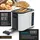 Arendo Multi-Toaster Weiß
