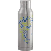 Step By Step Isolierte Edelstahl-Trinkflasche Blau/Mehrfarbig 0,56 l