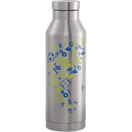 Step By Step Isolierte Edelstahl-Trinkflasche Blau/Mehrfarbig 0,56 l