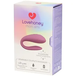 Lovehoney® mon ami Paarvibrator – Tragbarer Massager für Paare