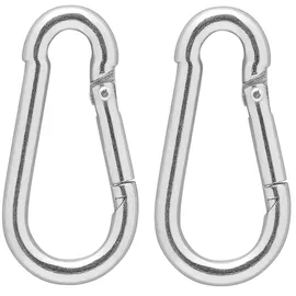 PRO PLUS Karabinerhaken 2 Stk. Metall 5x50mm