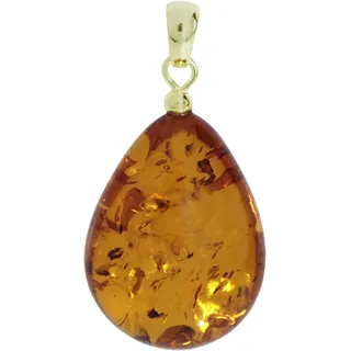 Ostsee-Schmuck Tropfen Gold 585/000