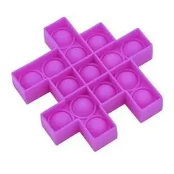 HCM KINZEL 12474 Bubble Fidget - Würfel Puzzleteil purple