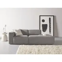 Andas 2-Sitzer »Noord«, mit Kedernaht, Breite 227 cm, Cord, Struktur grau