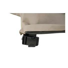 Siena Garden Schutzhülle für Gartenbank Plus 130 cm x 75 cm x 65/85 cm Beige