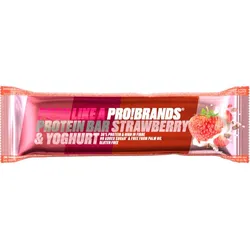 PRO!BRANDS Protein Bar Proteinriegel Geschmack Strawberry & Yoghurt 45 g