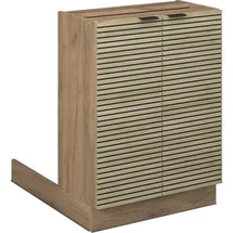 Vicco Kochinsel Fame-Line 60 x 60 x 82 cm Braun