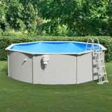 vidaXL Pool mit Sicherheitsleiter 460 x 120 cm