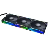 Lian Li UNI FAN TL 120 RGB, schwarz, LED-Steuerung, 120mm, 3er-Pack (12TL3B)