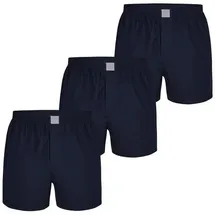 MG-1 Boxershorts Dunkelblau S 3er Pack