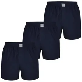 MG-1 Boxershorts Dunkelblau S 3er Pack