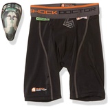 Shock Doctor Herren Aircore Suspensorium, Schwarz, S