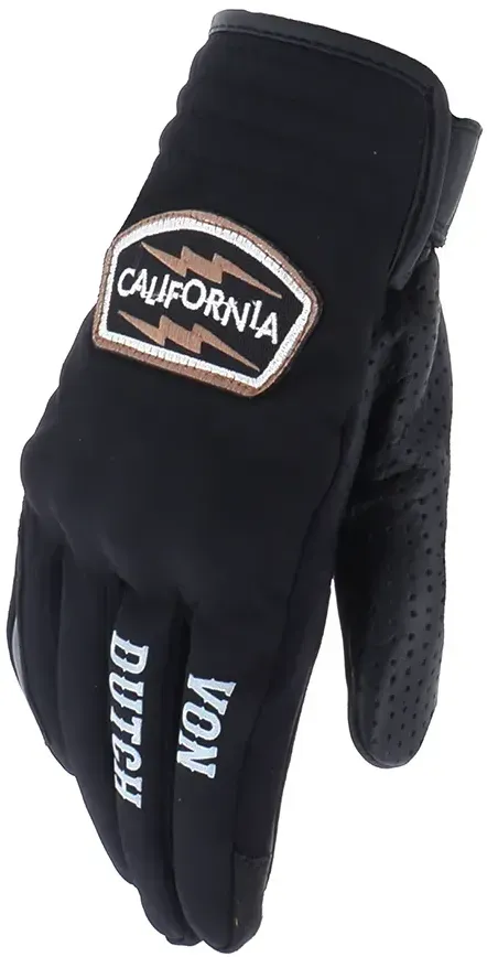 Von Dutch Cali Air Sommerhandschuhe - Black / Black - 12
