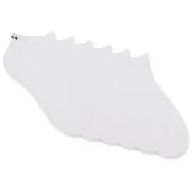 Hugo Sneakersocken 6er Pack Weiß 43-46