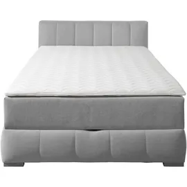Home Affaire Boxbett HOME AFFAIRE "Chelles", grau, B:147cm L:225cm, Komplettbetten, inkl. Topper und Bettkasten