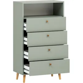 Schildmeyer Bjarne Highboard 158675, Pistazie, 60,2 x 33 x 104,4 cm