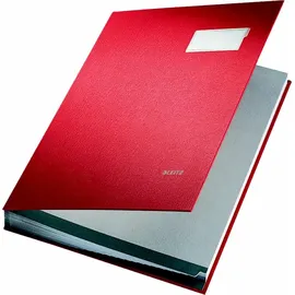 Leitz Unterschriftsmappe A4 Rot 10 St.