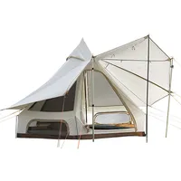 KingCamp Tipi Zelt Dschingis 320 Campingzelt 2 Personen Pyramiden