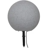 StarTrading Kugelleuchte Kunststoff D: 50 cm 1x E27 grau